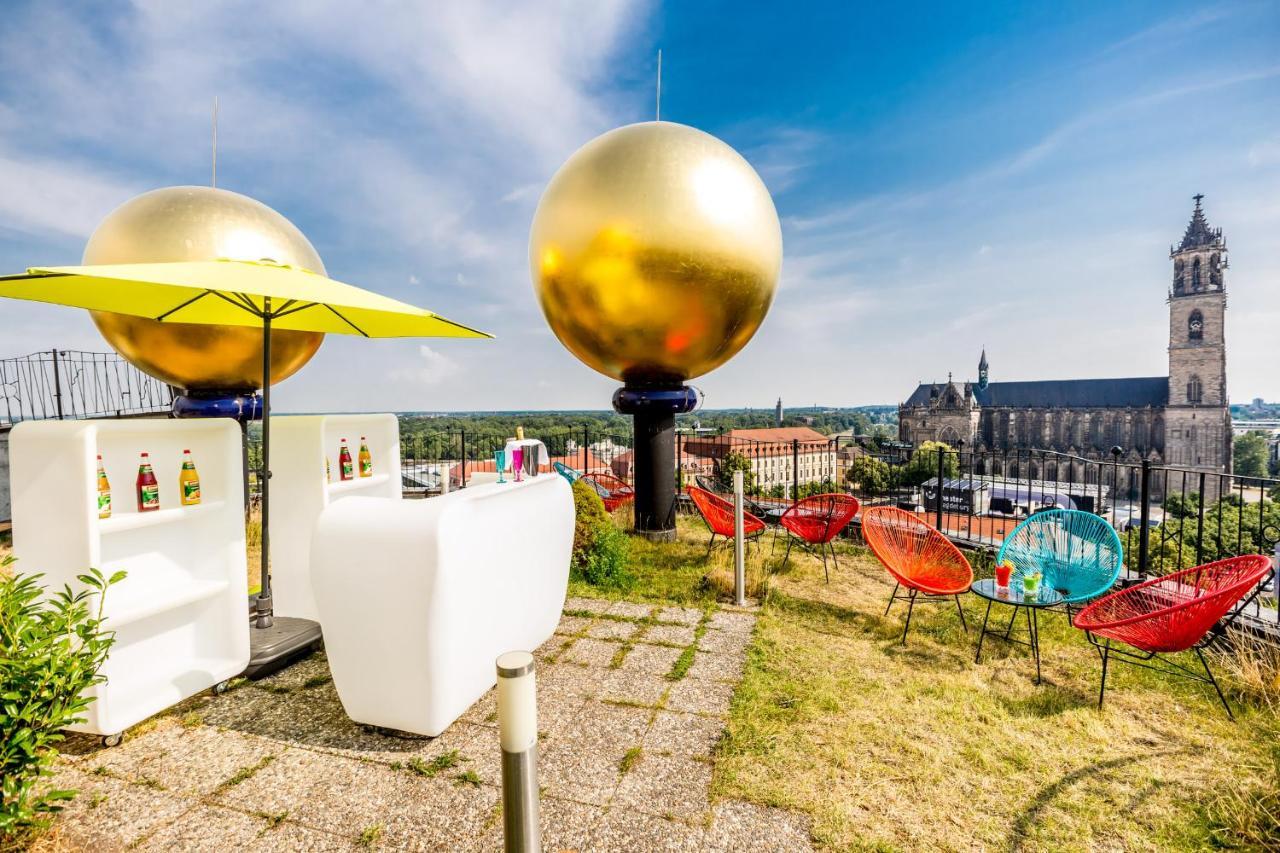 Aparthotel Magdeburg Exteriör bild