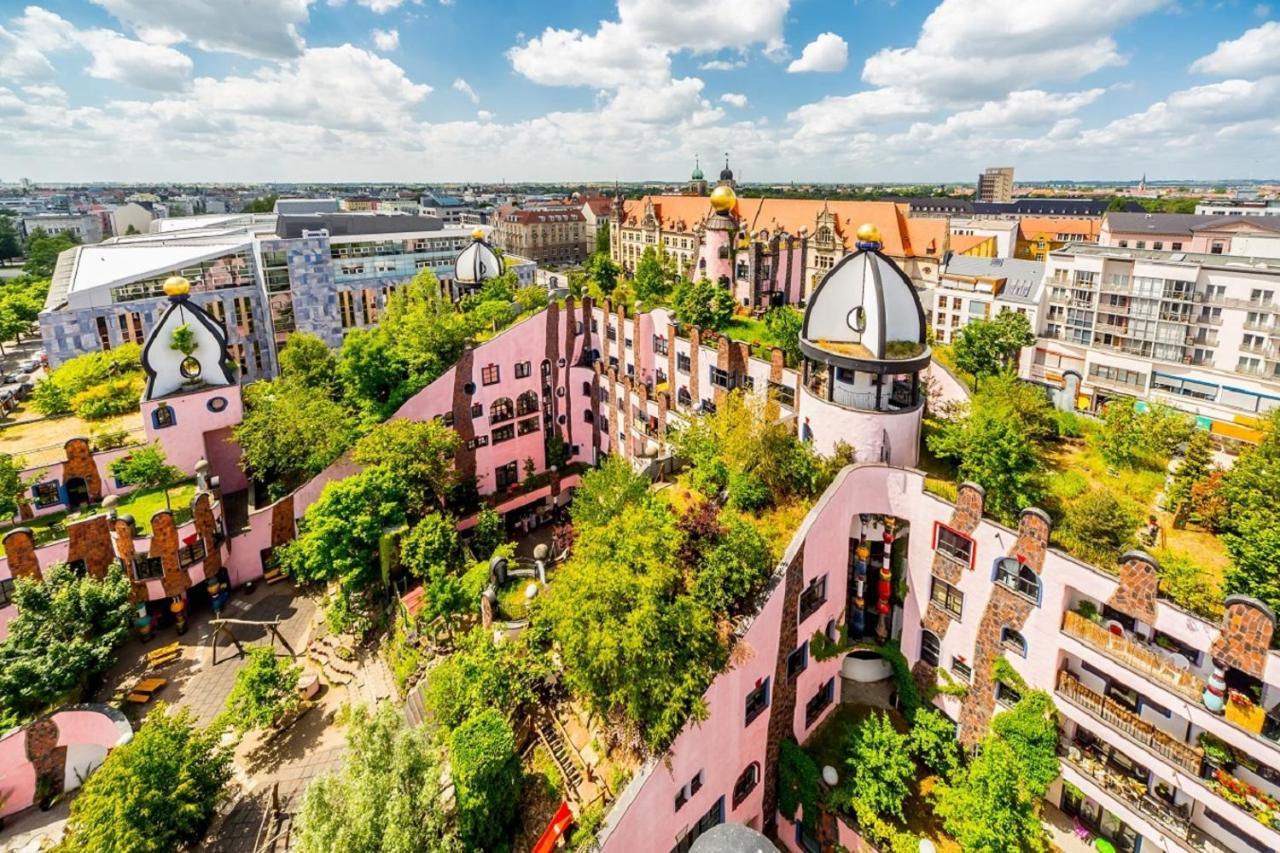 Aparthotel Magdeburg Exteriör bild